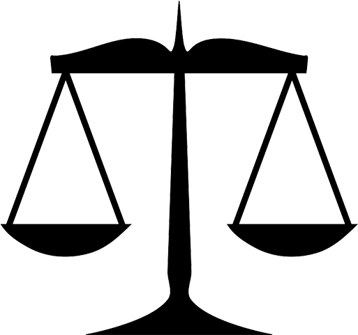 Scales Of Justice Clip Art (512x512)