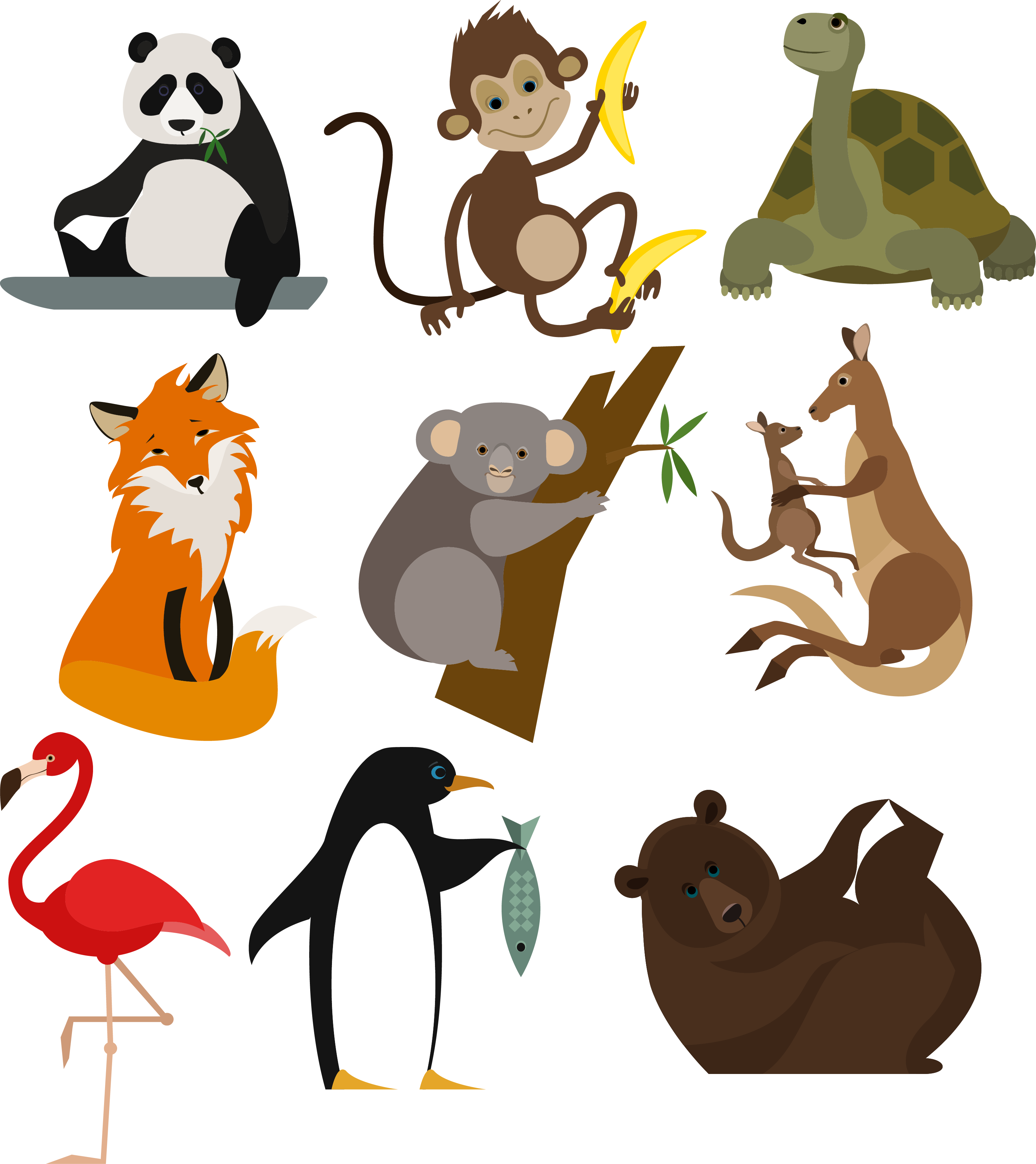 Giant Panda Koala Carnivora Clip Art - Clip Art (3096x3478)