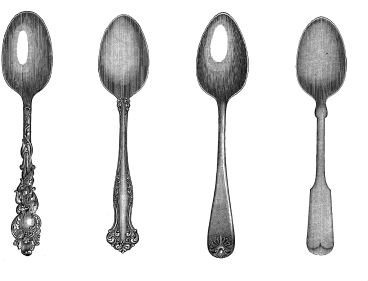 Dishes, Food, Fork, Knife, Knives, Silverware, Spoon - Zazzle Löffel-theorie ~ Extralöffel Für Spoonies! T-shirt (400x300)