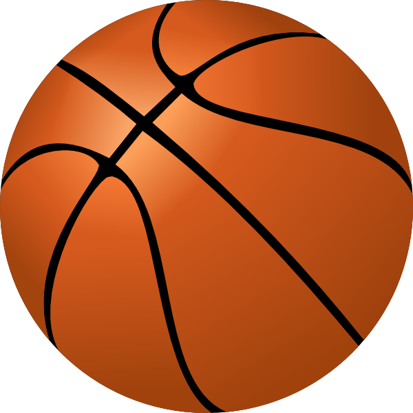 Basketball Clip Art - Clip Art Of A Ball (600x600)