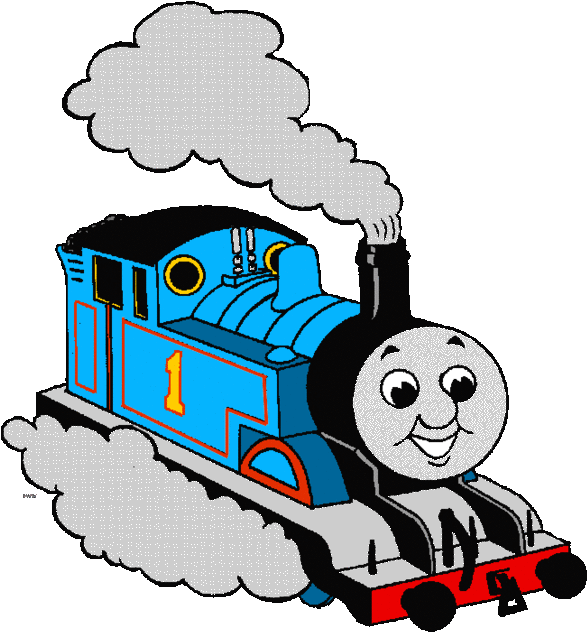 Thomas Clip Art - Thomas The Tank Engine Cartoon (653x709)