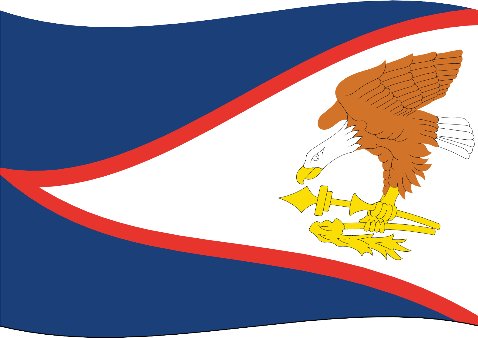 American Samoans Sue For Birthright Citizenship - American Samoa 12' X 18' Polyester Flag (2000x1500)