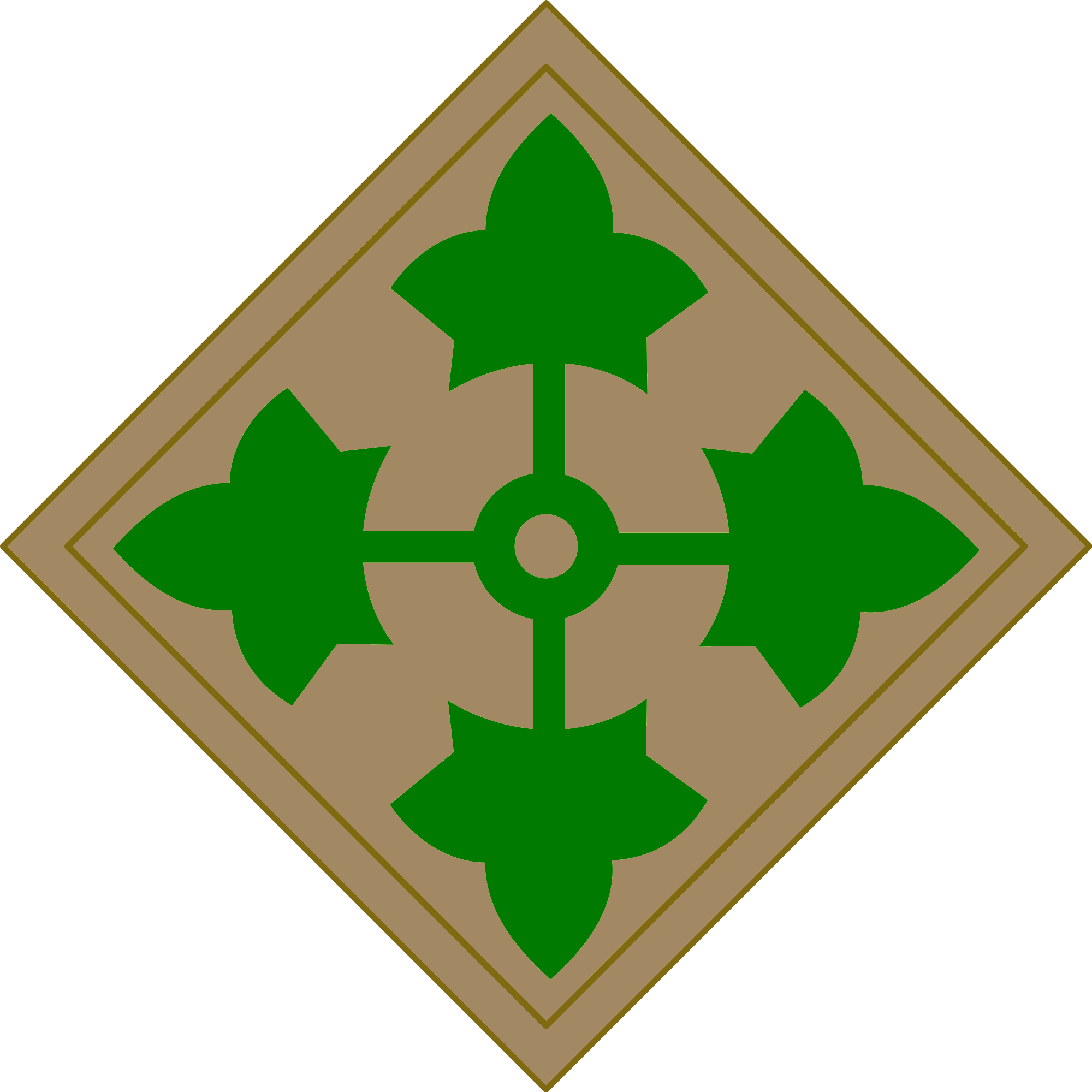 4th Infantry Division - 4th Id (2000x2000)