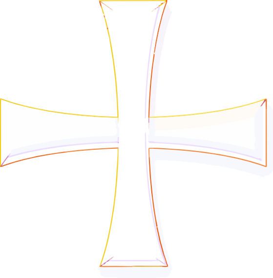 Angelo Gemmi Holy Greek Color Cross Clip Art Free Vector - Clip Art (559x568)