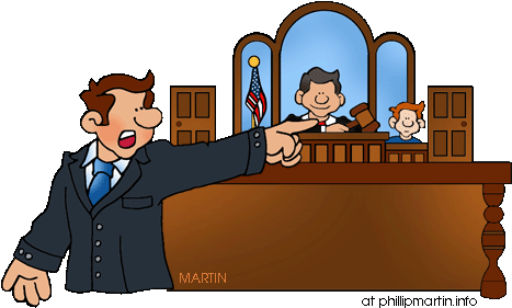 Criminal Justice Lawyer Clipart Rh Worldartsme Com - Lawyers In Court Clip Art (492x295)