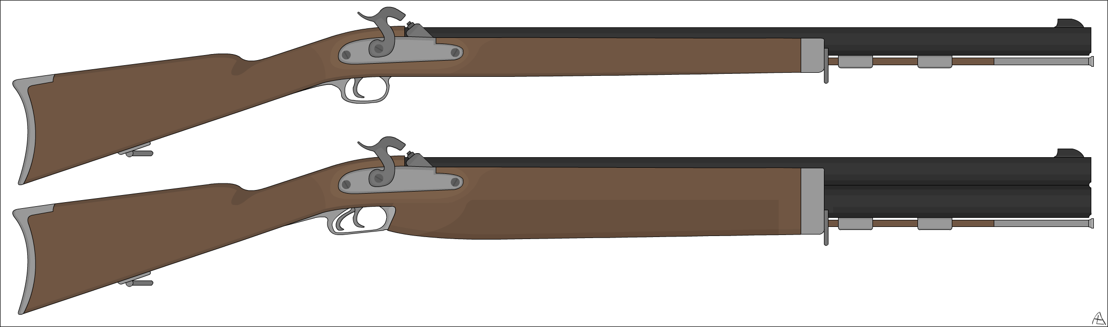 Blazbaros 324 13 Fordorsia Pre-revamp Cap Lock Muskets - Trigger (2192x647)