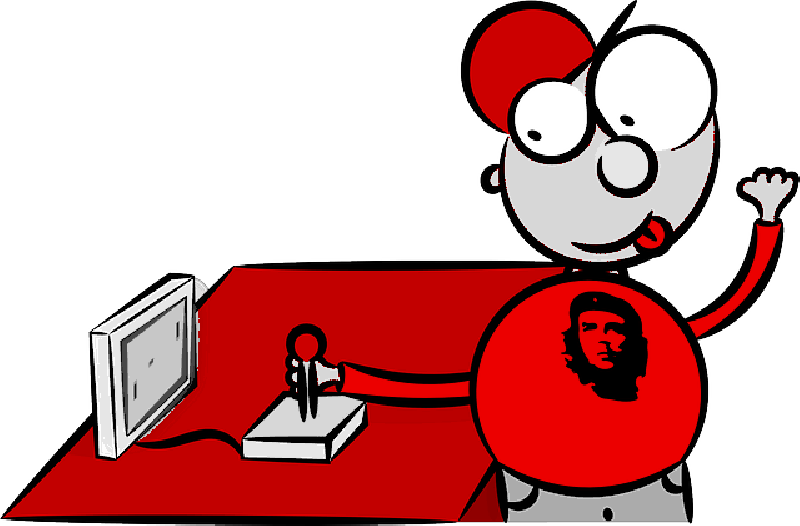 Player, Video Game, Boy, Computer, Gamer, Games - Che Guevara T Shirt (800x526)