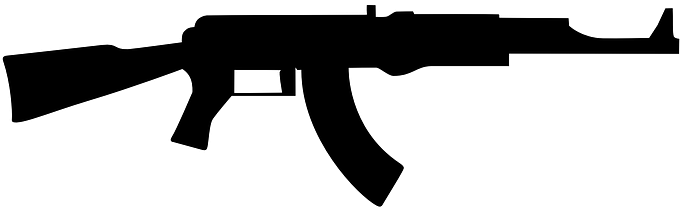 Gun, Weapon, Military, Shotgun, Rifle - Rifle 47 Tatuajes (680x340)