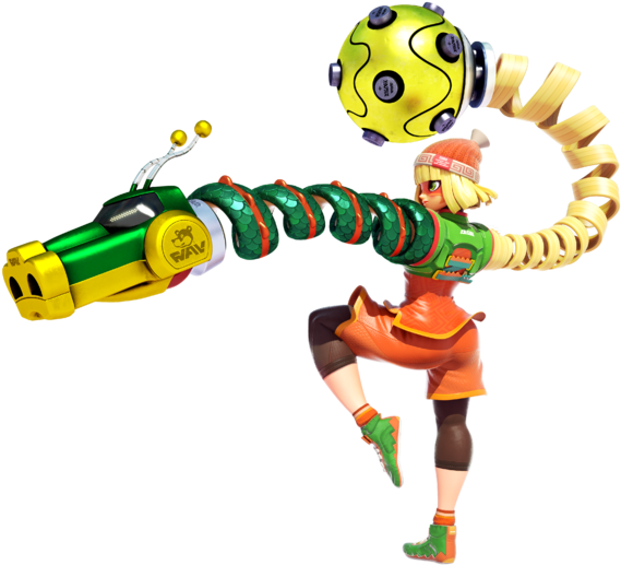 Arms Nintendo Switch Video Game Fighting Game - Arms Characters Nintendo Switch (580x580)