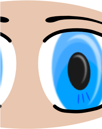 Adam Lowe Anime Eyes 36 - Eyes Clip Art (555x785)