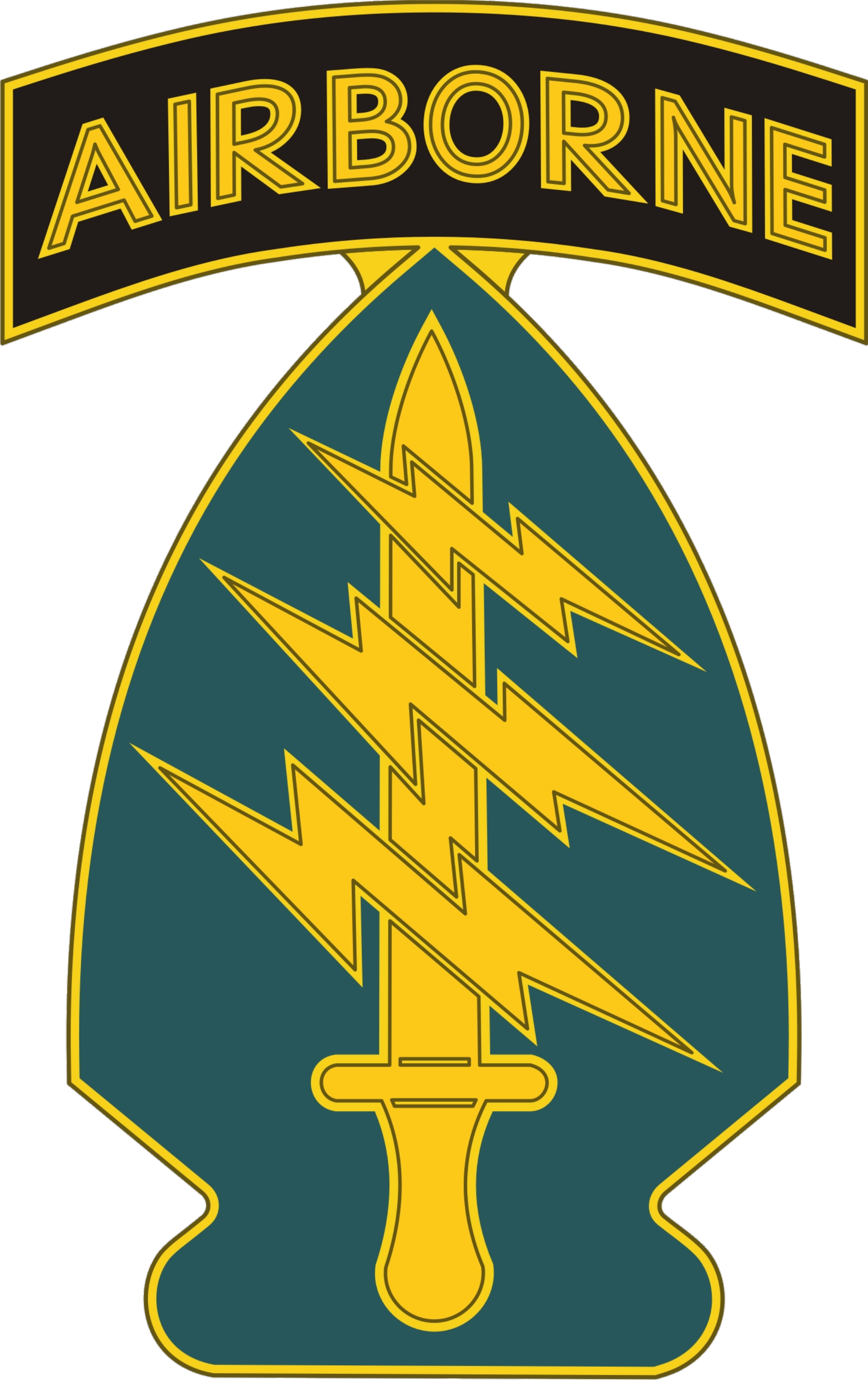 Police Station Clipart 9, Buy Clip Art - Us Army Special Forces Logo (2000x3178)