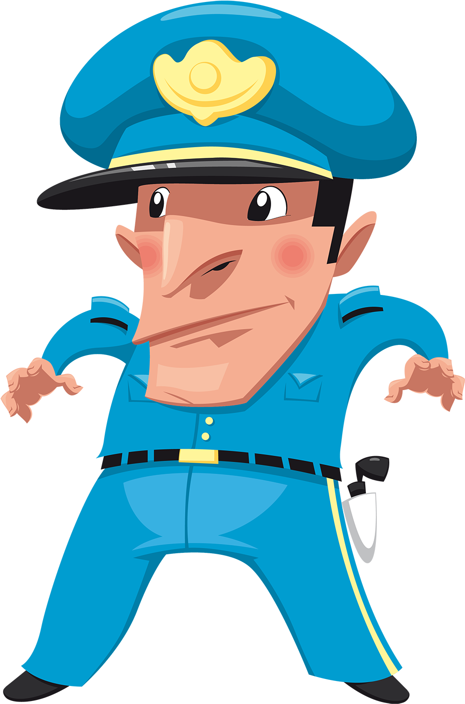 Полиция мультяшная