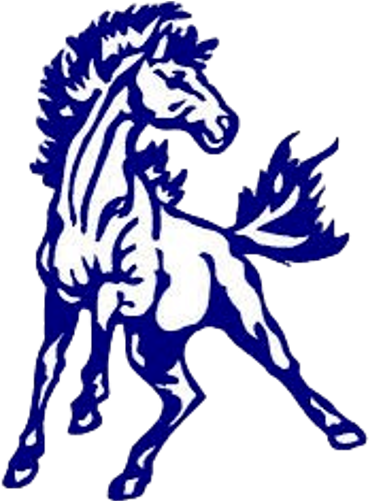 School Logo Image - Mustang Mascot Clip Art (500x500)