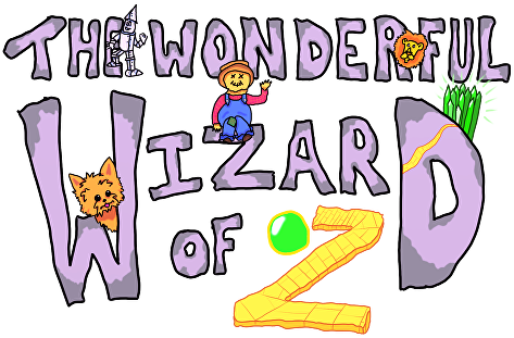 Wizard Of Oz Graphic Title - The Wizard Of Oz (473x311)