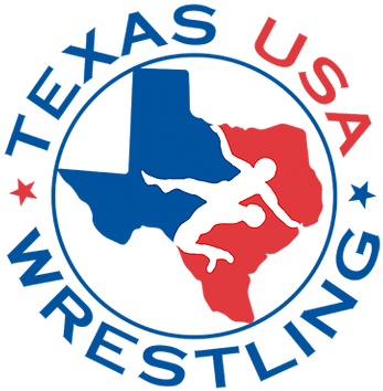 Heart - Texas Usa Wrestling Logo - (368x368) Png Clipart Download