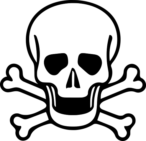 Halloween, Skull, Designs, Clipart - Skull And Crossbones (1280x1240)
