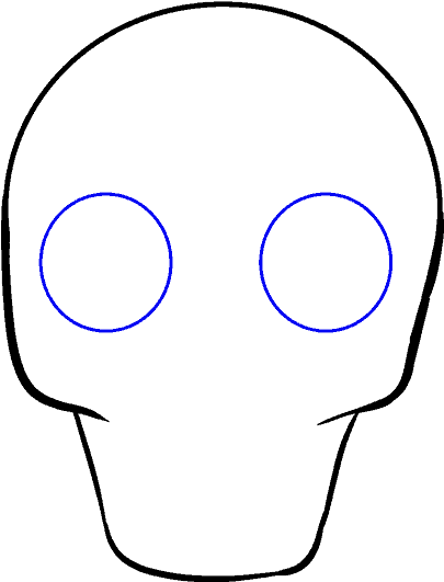 How To Draw Sugar Skull - How To Draw Sugar Skull (678x600)