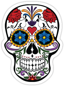 Adult Coloring Book Day Of The Dead - Baby Day Of The Dead (375x360)