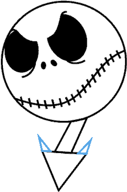 How To Draw Jack Skellington - Drawing (678x600)