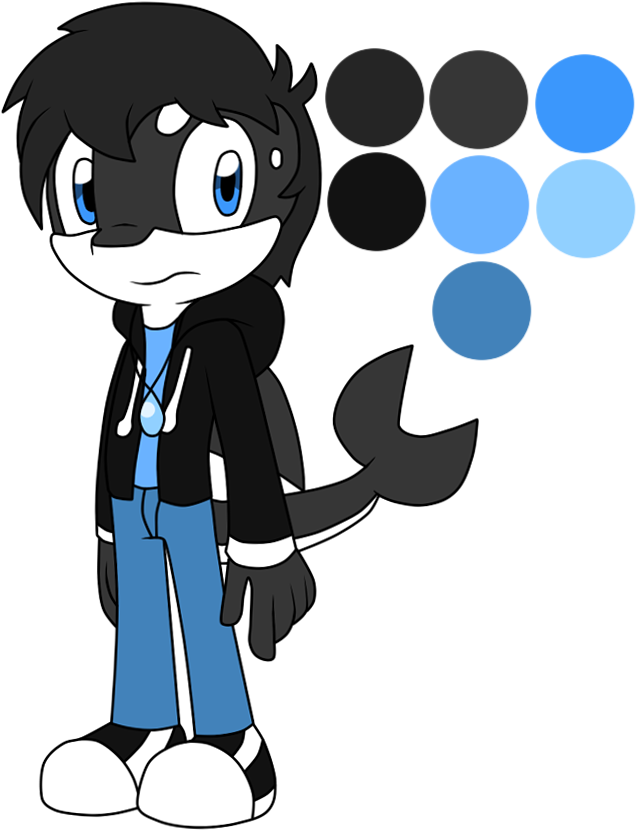 Akio The Orca By Sweaterhedgie - Cartoon (637x831)