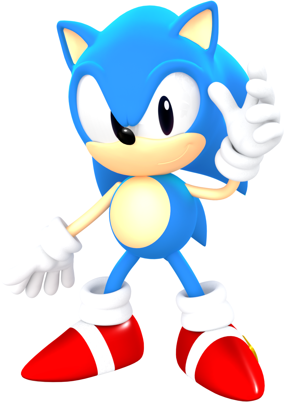 Sonic The Hedgehog, Blur, Video Games, I Love, Videogames, - Sonic Forces Classic Sonic (1013x1440)