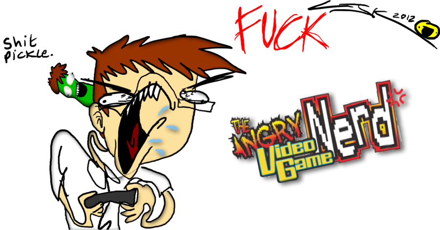 The Angry Video Game Nerd By Gunboycomics - "the Angry Video Game Nerd" (2006) (900x471)