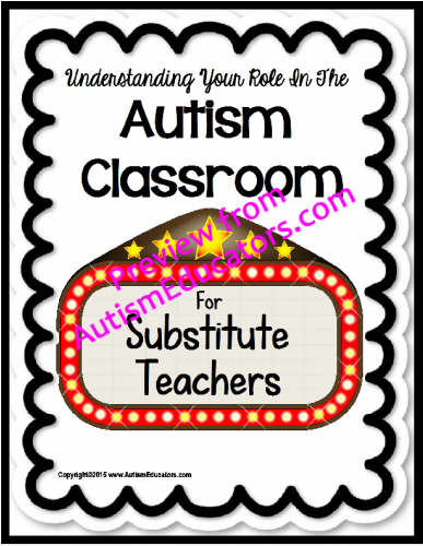 Autism Classroom Substitute Guide Understanding Your - Social Stories Interacting With Peers (500x500)