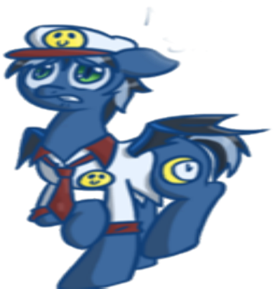 Night Shift [fnaf Security Guard, Ponified] - Cartoon (420x420)