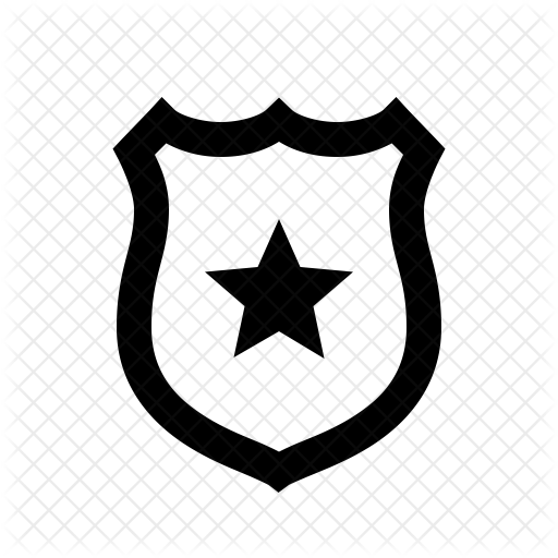 Police Badge Icon - Police Badge Icon Png (512x512)