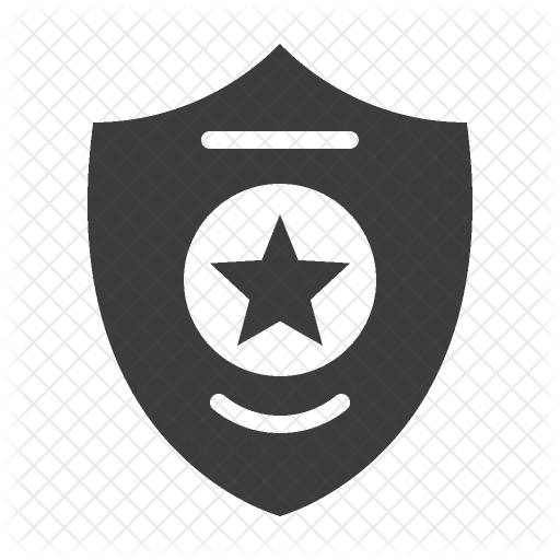 City Police Badge Icon - North Korea Football Jersey (512x512)