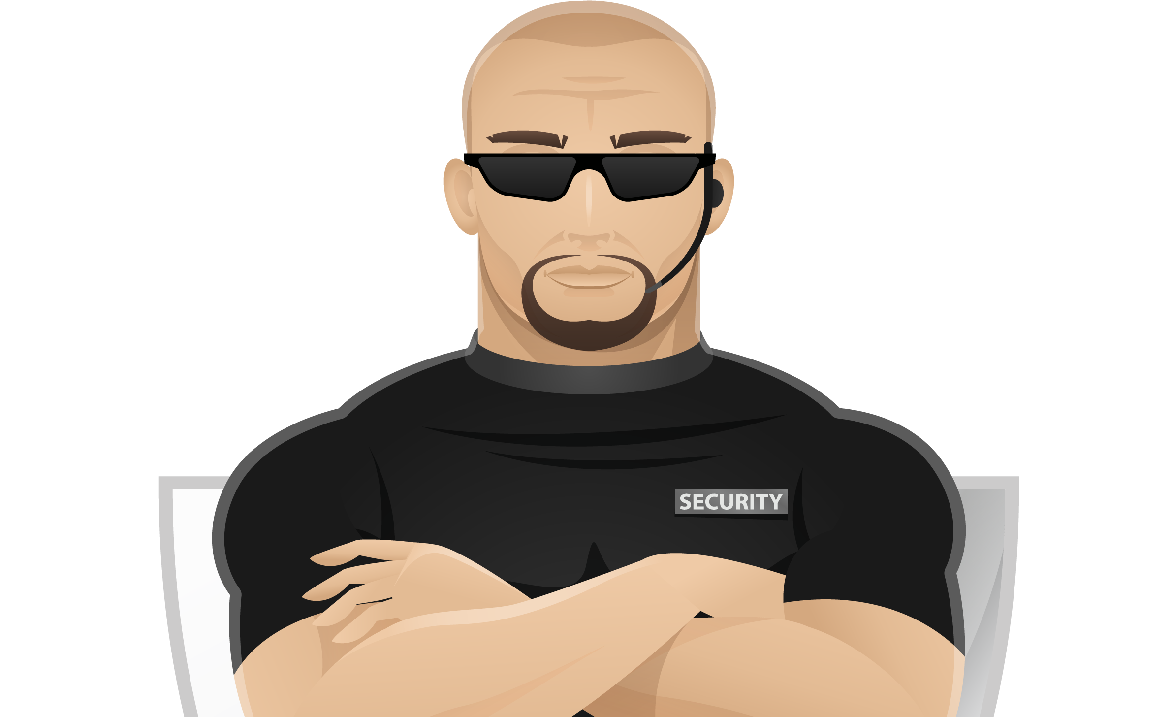 Diet Ninja Security Guard Clip Art - Web Application Security (2995x1556)