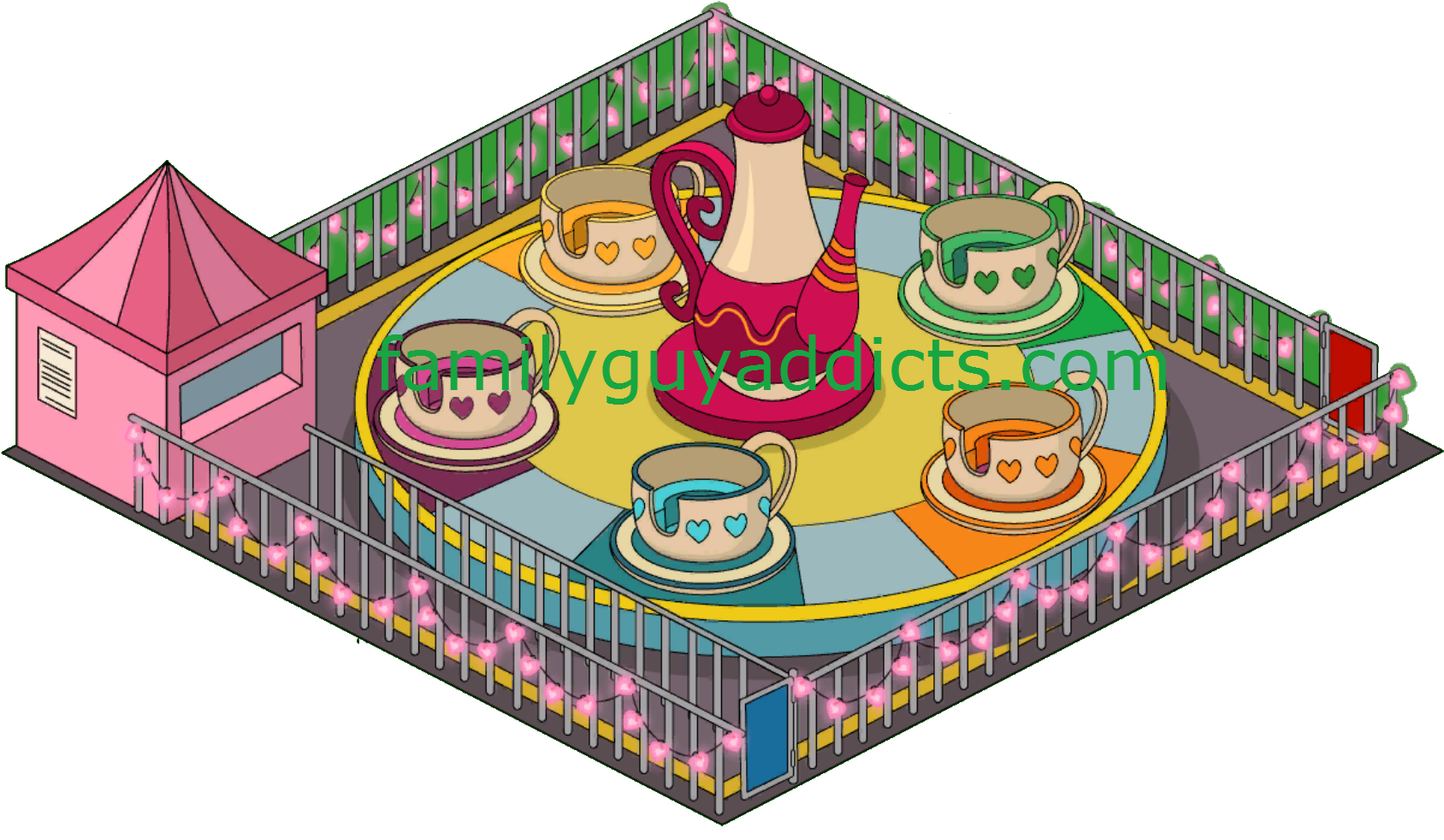 Brewhaha Carnival Ride - Illustration (1721x997)