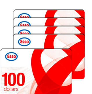 Esso $500 Gas Card - Esso (350x350)