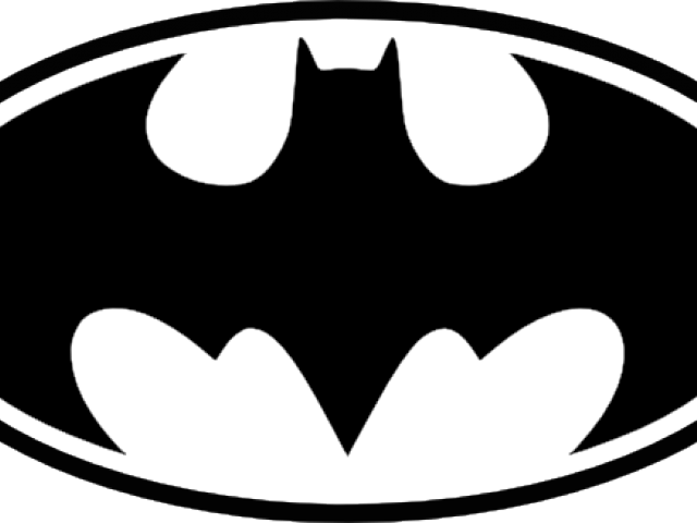 Batman Logo Clipart - Batman Logo Vector Png (640x480)