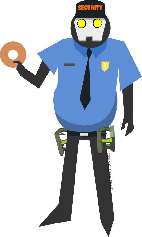 "i'm Detecting A Large Security Force Headed Your Way - Portable Network Graphics (600x998)