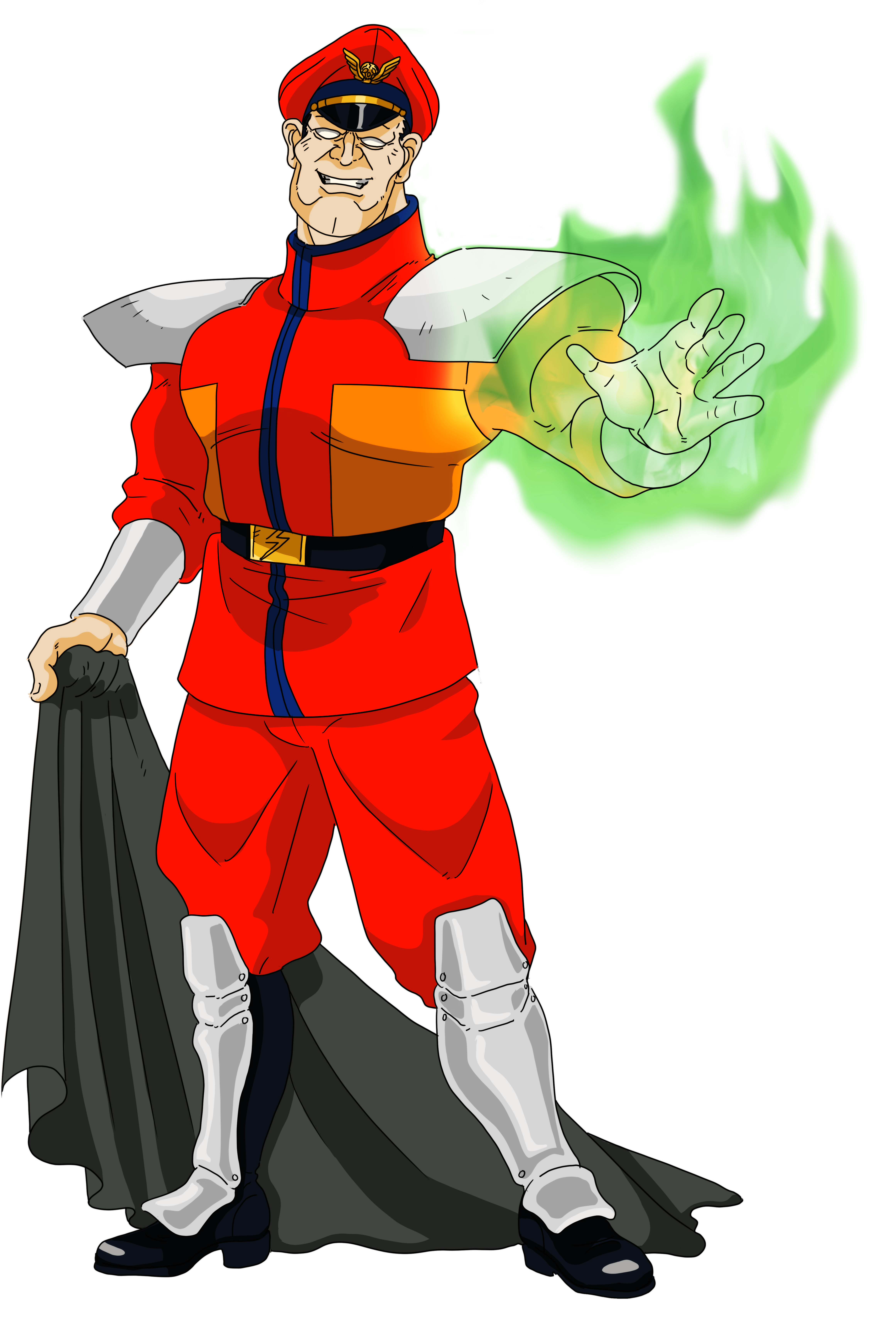 Bison Vega Street Fighter 30th Anniversary By Shadaloo1989 - M Bison Street Fighter Png (4816x6874)