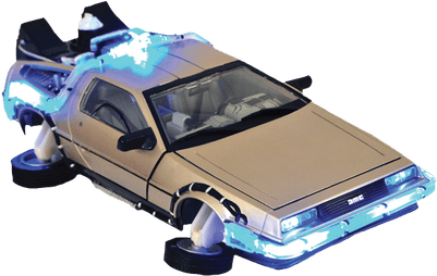 Delorean Clipart - Back To The Future 2 Car (400x400)