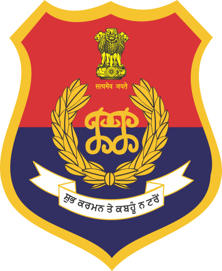 Punjab Police - Punjab Police India Logo (433x528)