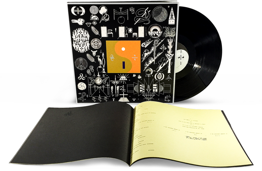 Bon Iver "22, A Million" - 22 A Million Orange Vinyl (900x900)