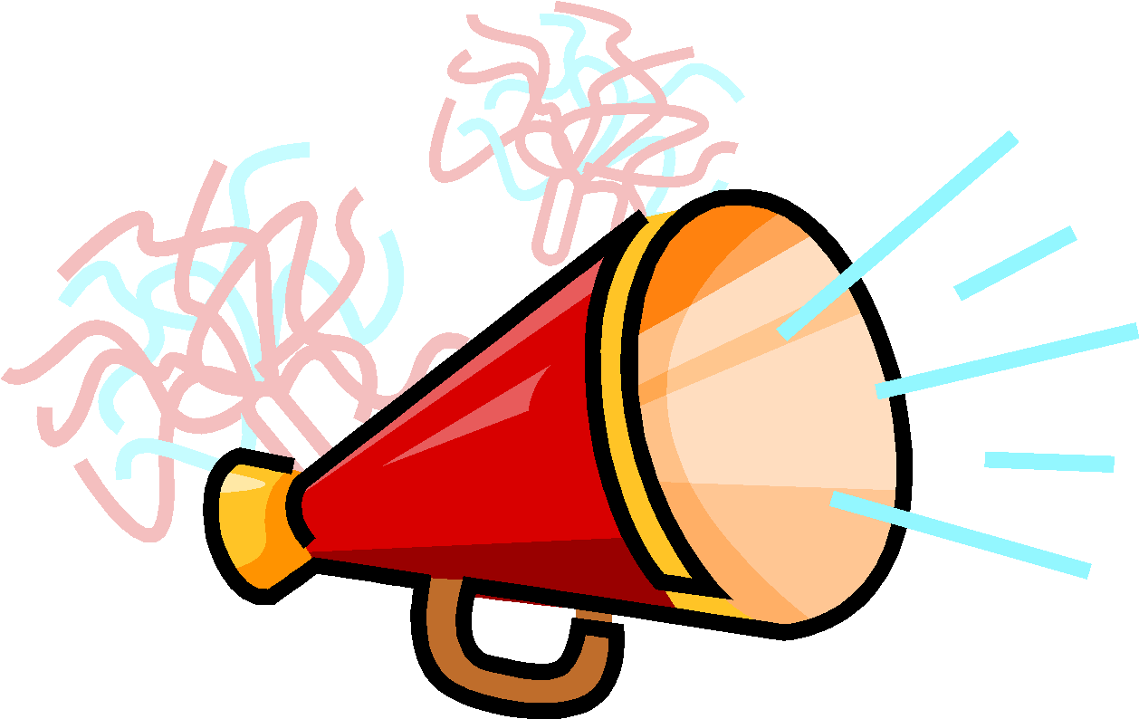 Short Horn Cheer - Blow Horn Clip Art (1258x794)