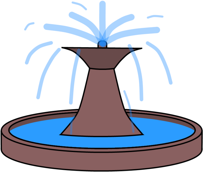 Park Fountain By Reimu And Cirno - Park (1024x616)