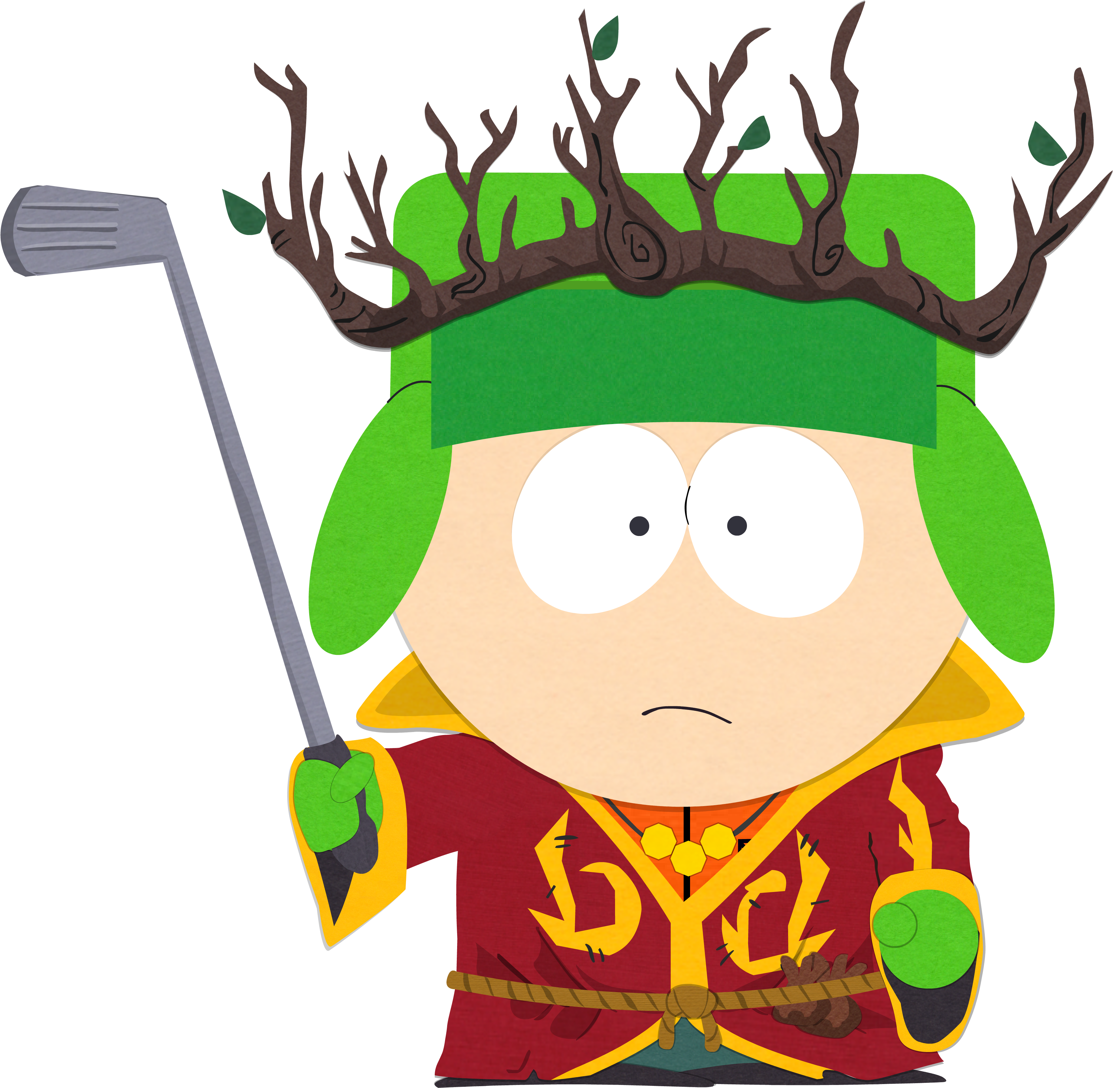 2886butters 2887cartman 2888kyle - South Park The Game (4000x4000)