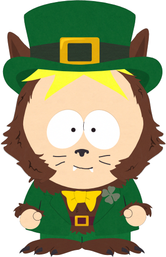 Wearpercaun-butters - Butters Leprechaun Werewolf (329x509)