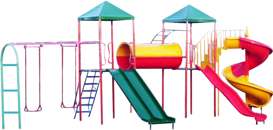 Children Playground Equipments,playground Equipment - Multiplay System Png (1000x590)