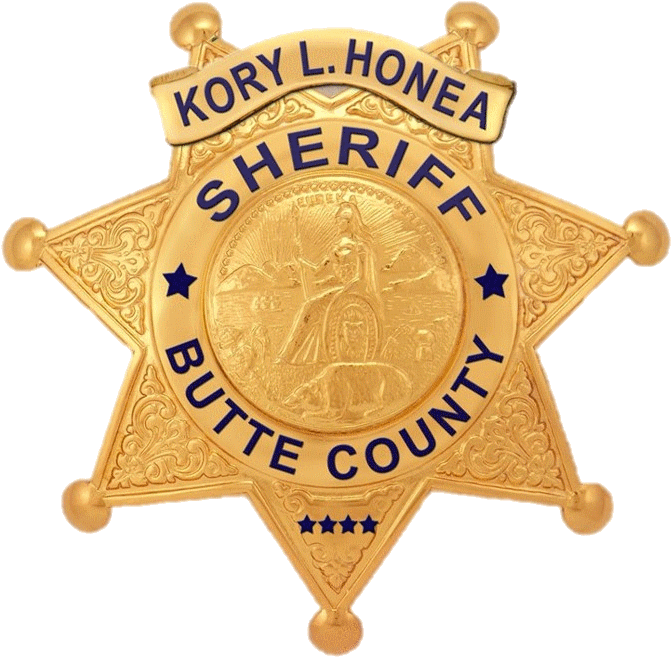Sheriff Kory L - Butte County Sheriff Badge (683x669)