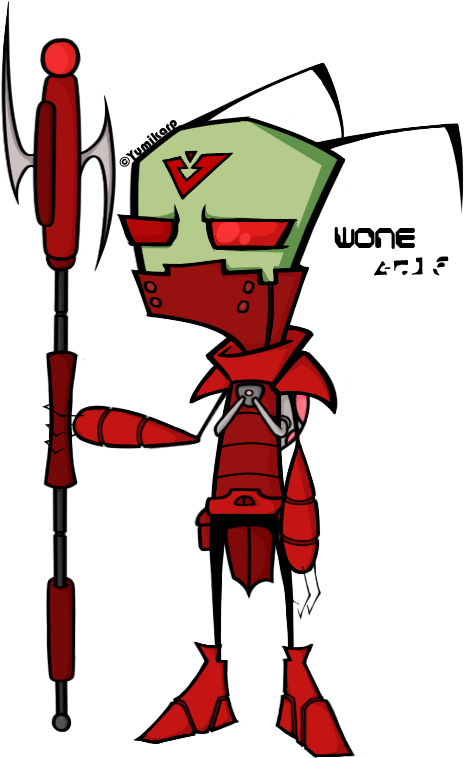 Irken Elite Wone By Yumikarp - Cartoon (500x780)