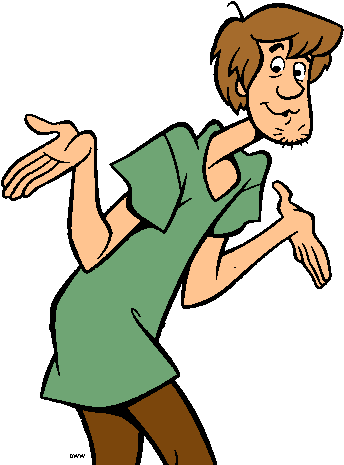 So, I Was Lying In My Bed One Night And I Thought - Shaggy From Scooby Doo (363x464)