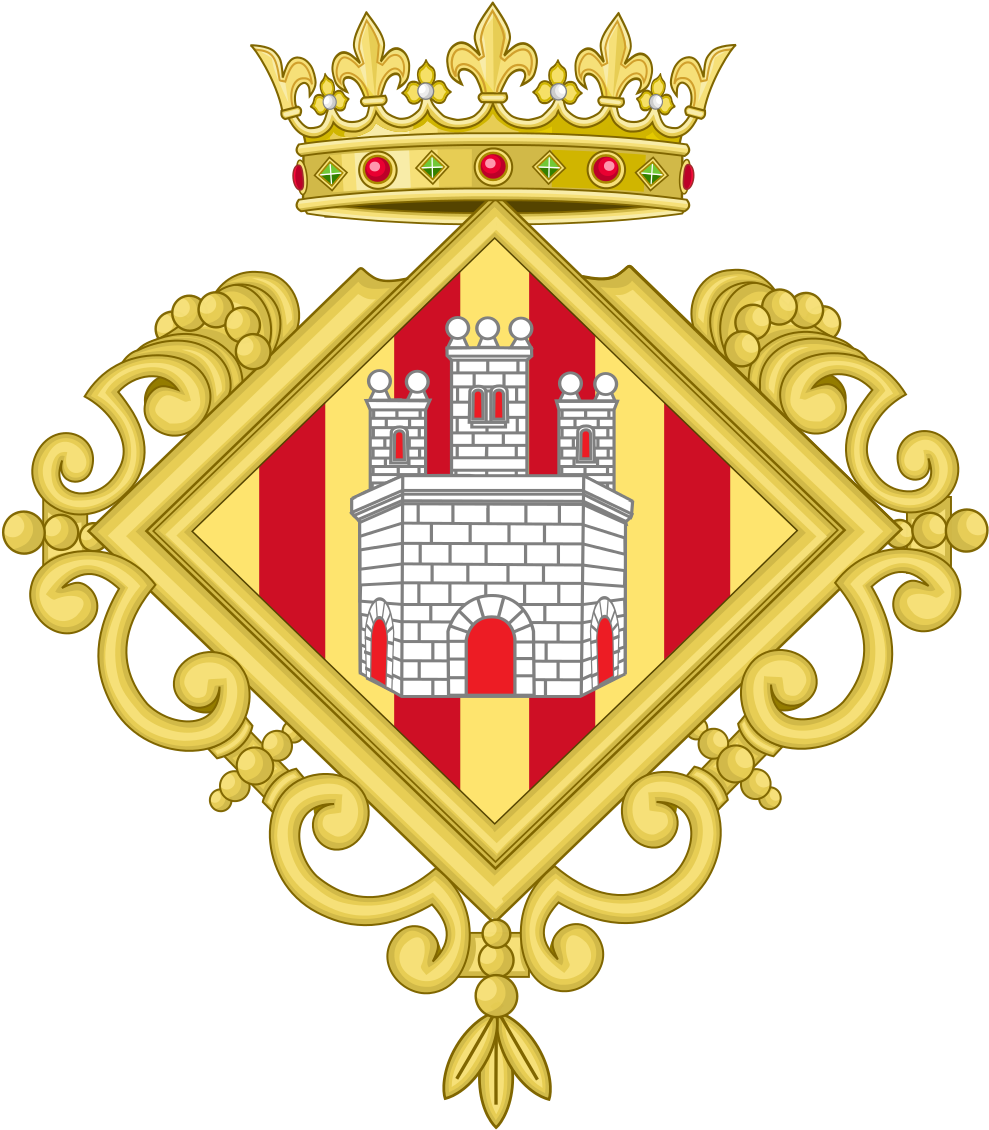 Coat Of Arms Of Castellón City - Castellon (1000x1157)