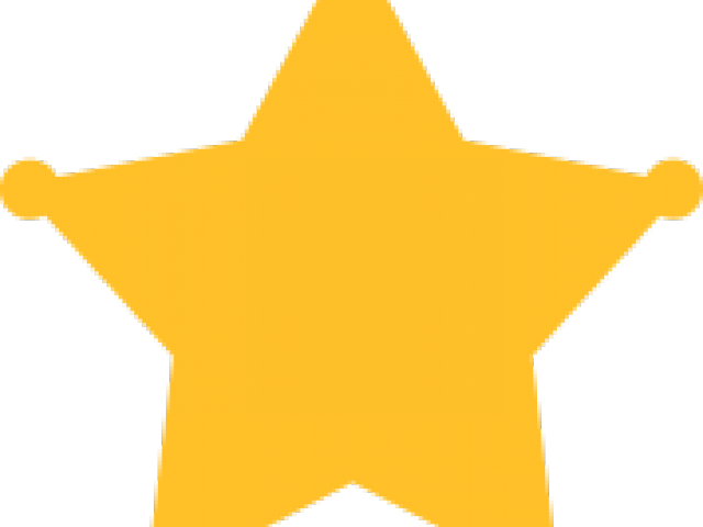 Sheriff Star - Rate Star Icon (640x480)