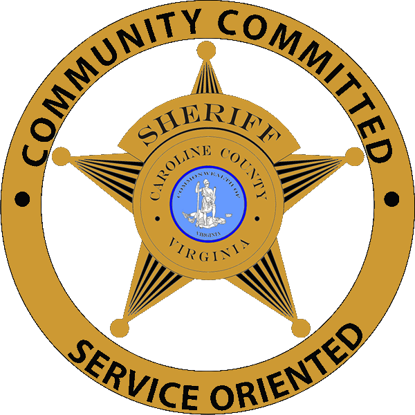 Sheriff Halo Star - Caroline County Sheriff's Office (600x600)